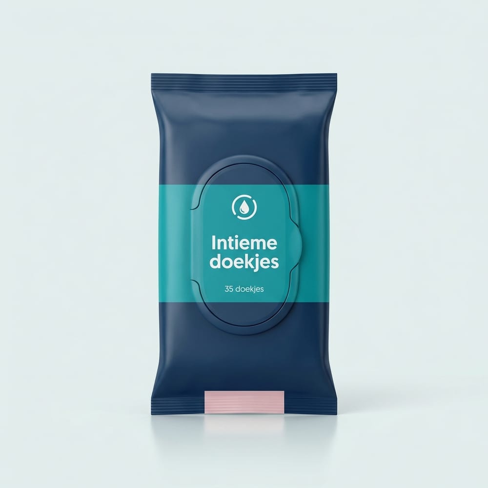 Verpakking van Intieme doekjes